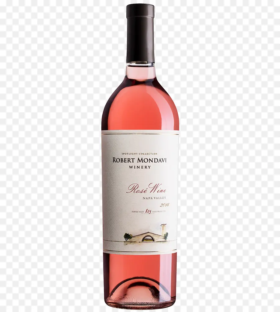 Garrafa De Vinho Rosé，Vinho PNG