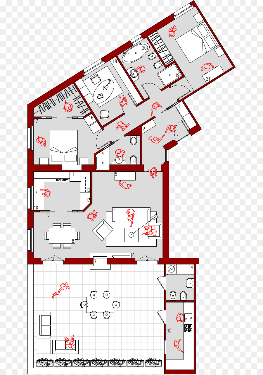 Piso Plano，House PNG