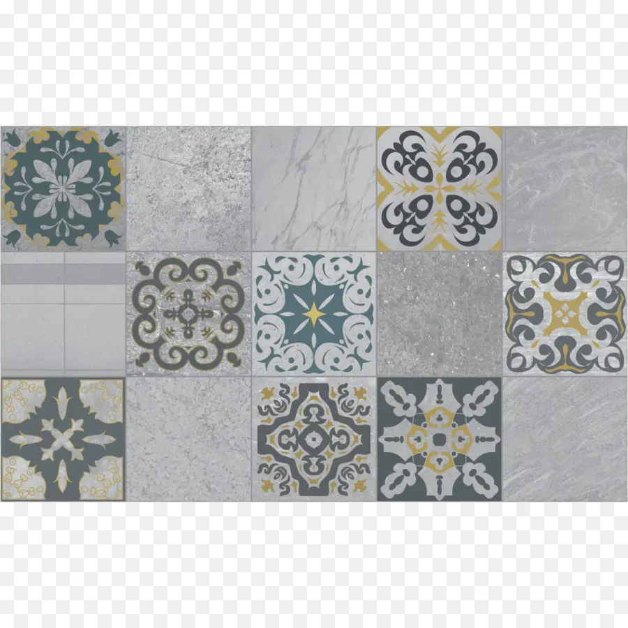 Azulejos Estampados，Mosaico PNG