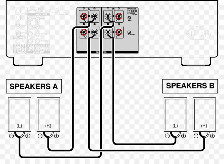 Biwiring，Circuitos Em Série E Em Paralelo PNG