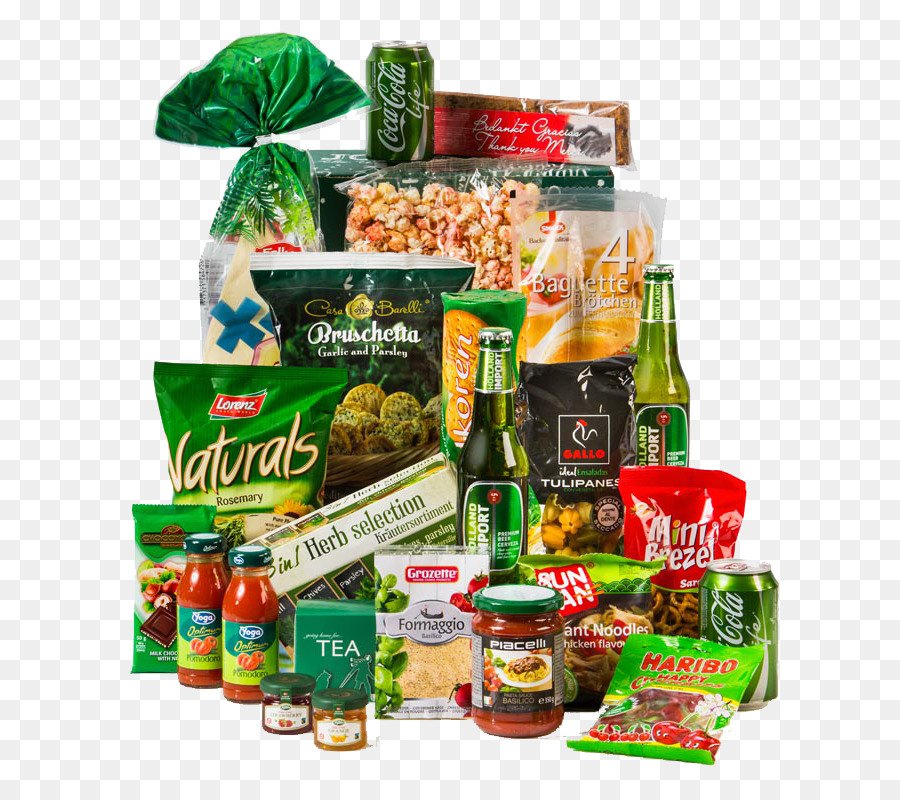 De Alimentos Cestas De Presente，Kerstpakket PNG