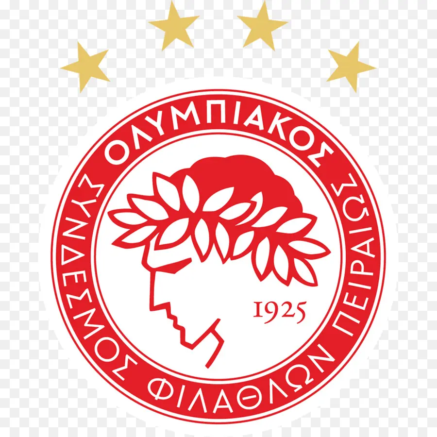 Olympiacos Logo，Vermelho PNG