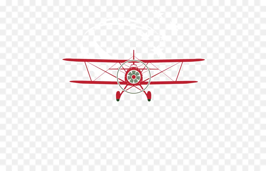 Biplano Vermelho，Aeronave PNG