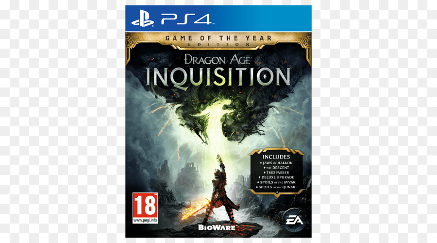 Dragon Age Inquisição，Playstation 4 PNG