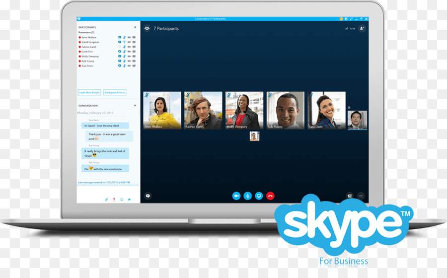 O Skype Para Negócios，Software De Computador PNG