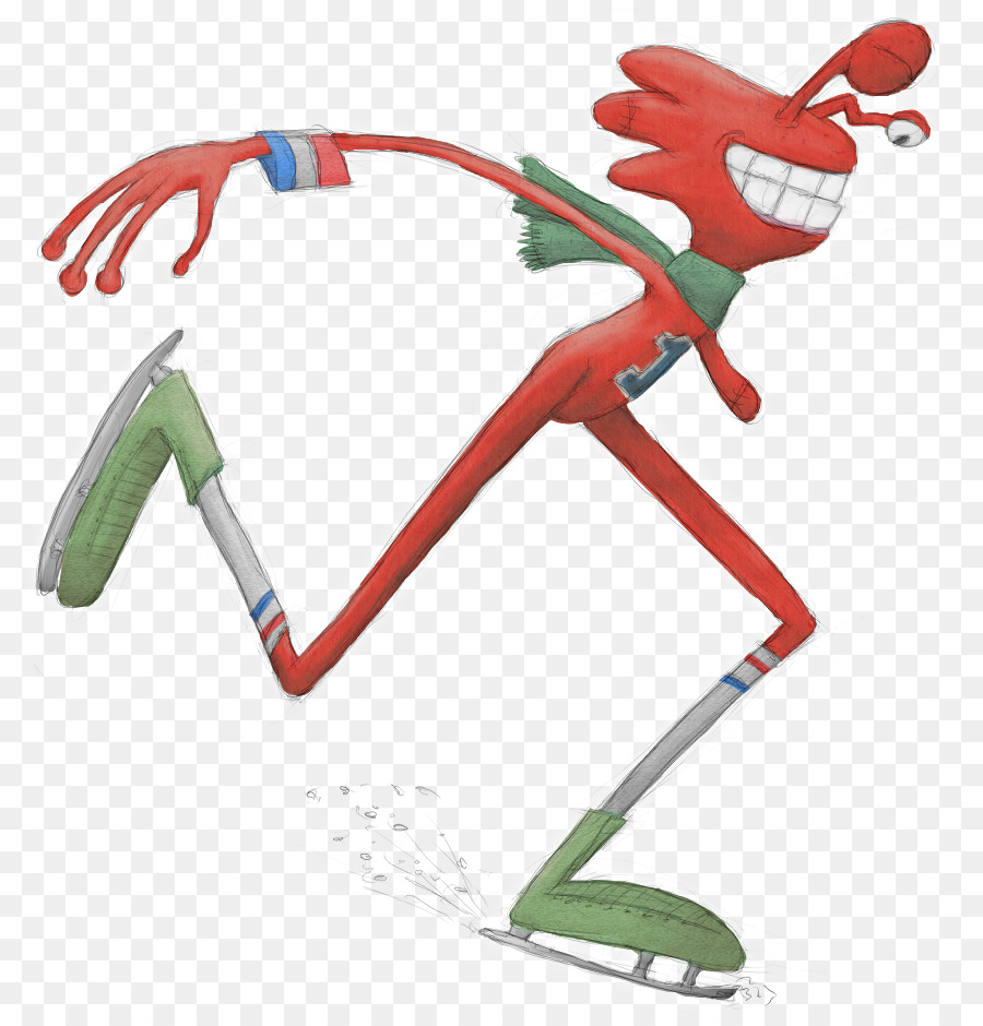 Personagem De Desenho Animado Vermelho，Animado PNG