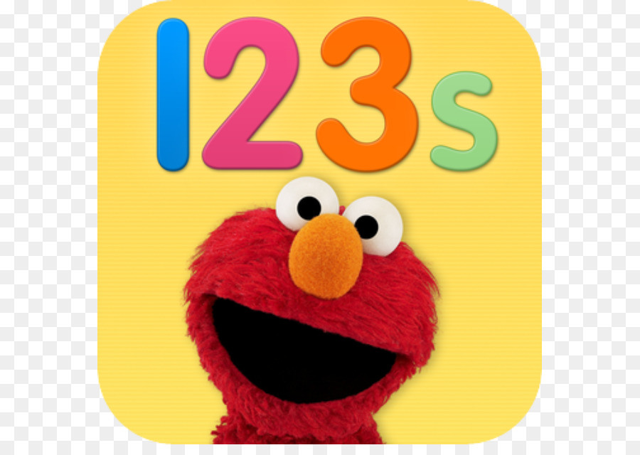 Elmo Ama 123s，Elmo Ama Abcs PNG