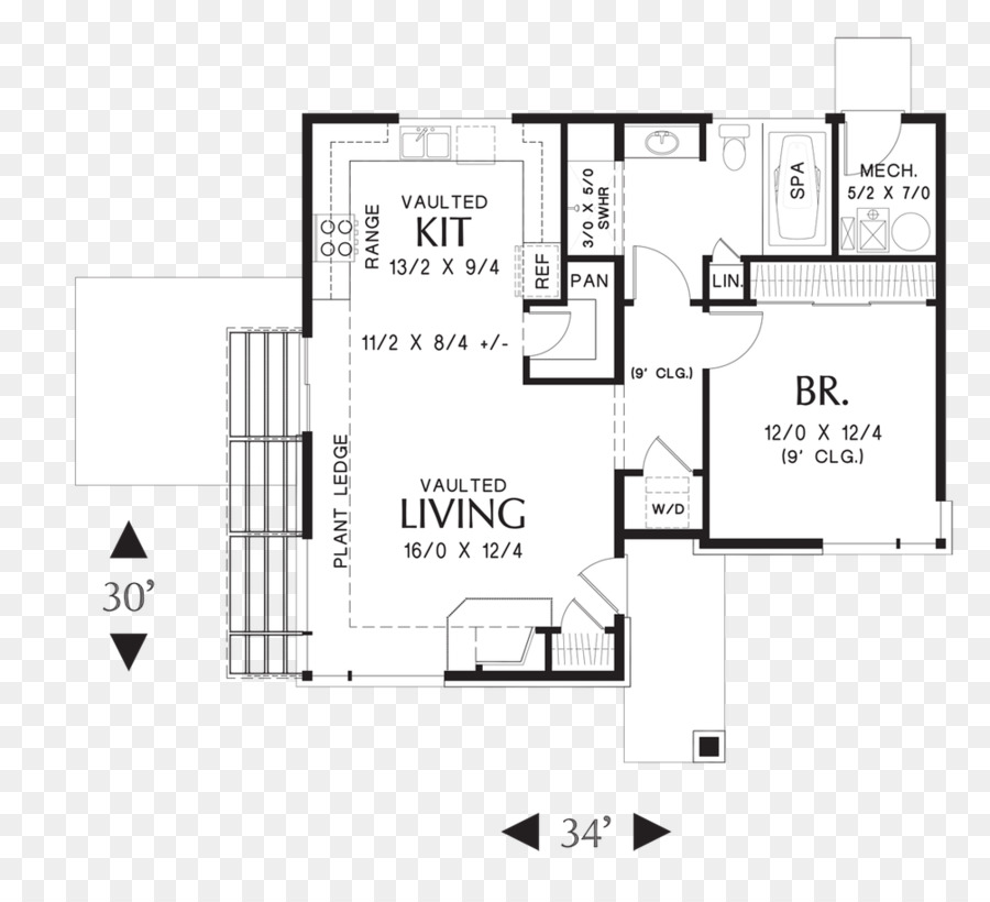 Casa Plano De，House PNG