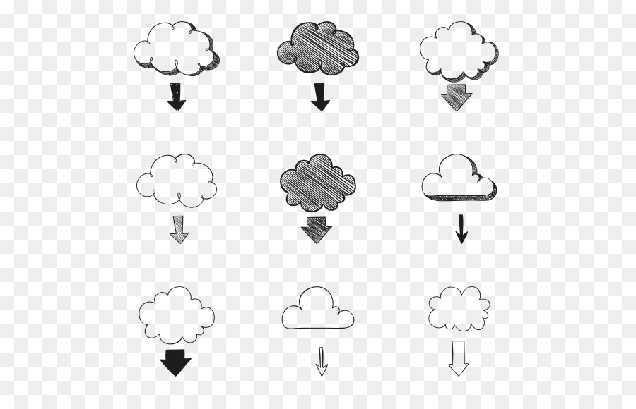 ícones Do Computador，A Computação Em Nuvem PNG