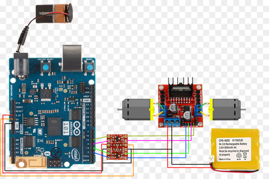 Configuração Do Arduíno，Circuito PNG