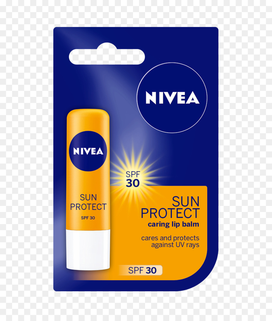 Bálsamo Labial Nivea Sun Protect，Cuidado Labial PNG