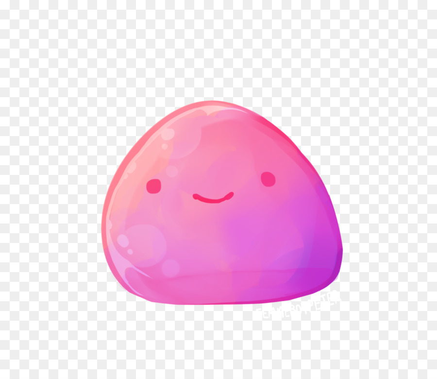 Bolha Rosa Fofa，Sorrindo PNG