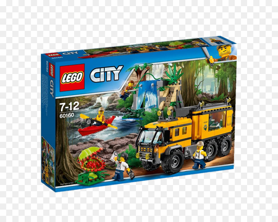 Amazoncom，Lego 60160 Cidade Selva Laboratório Móvel PNG