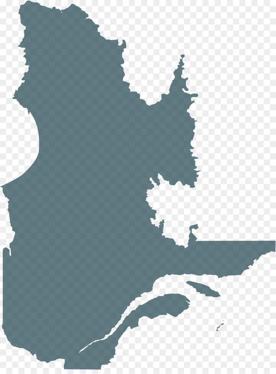 Quebec，Mapa PNG