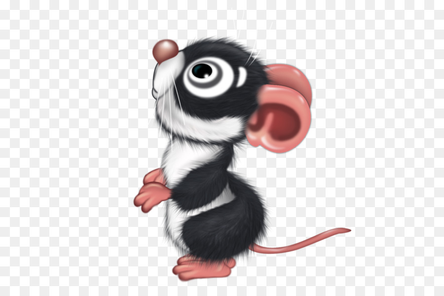 Rato Fofo De Desenho Animado，Rato PNG