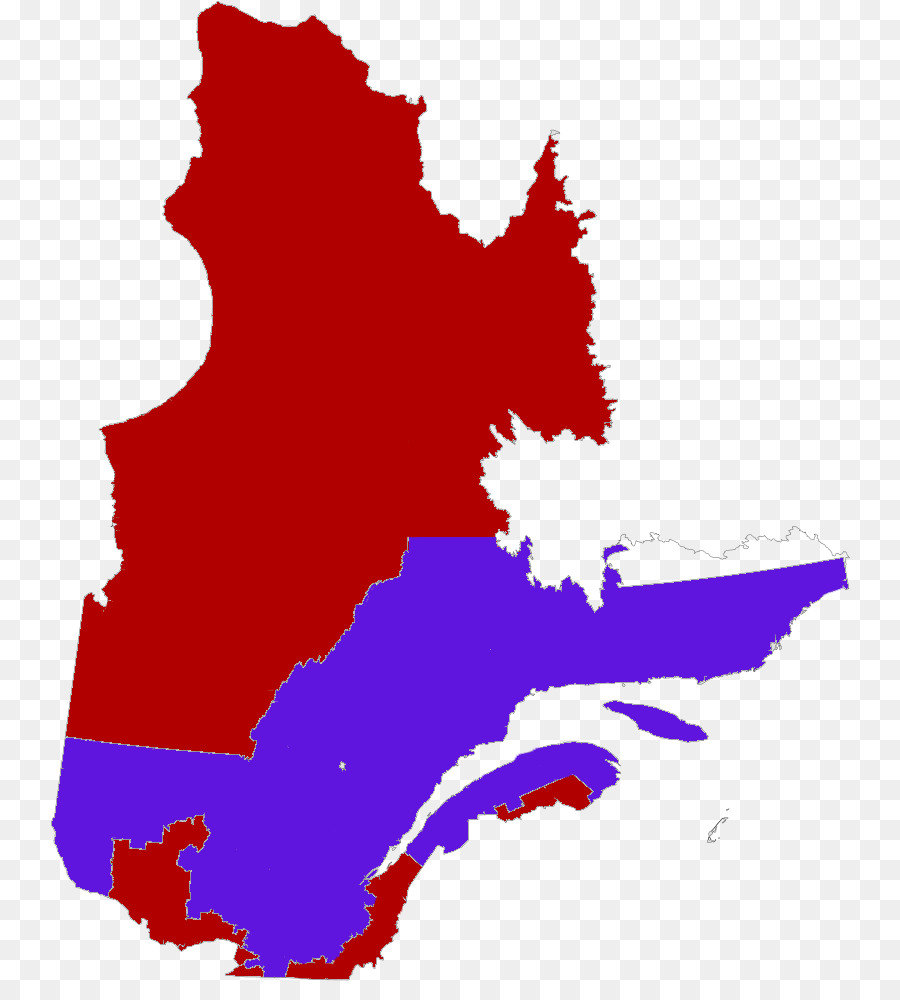 Quebec，Vetor Mapa PNG