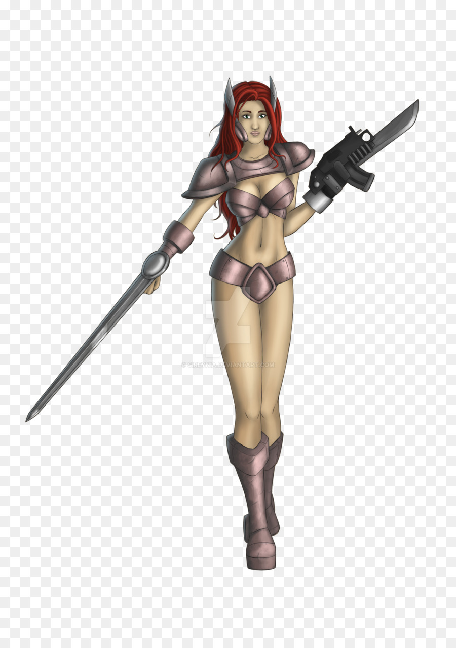 Mulher Guerreira，Armadura PNG