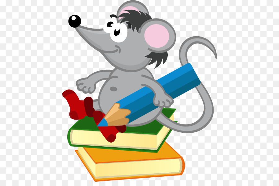 Rato Com Lápis，Livros PNG