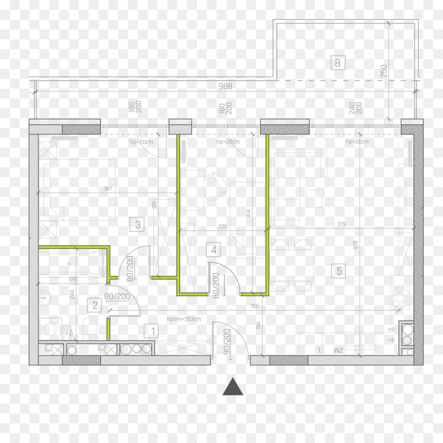 Arquitetura，Piso Plano PNG