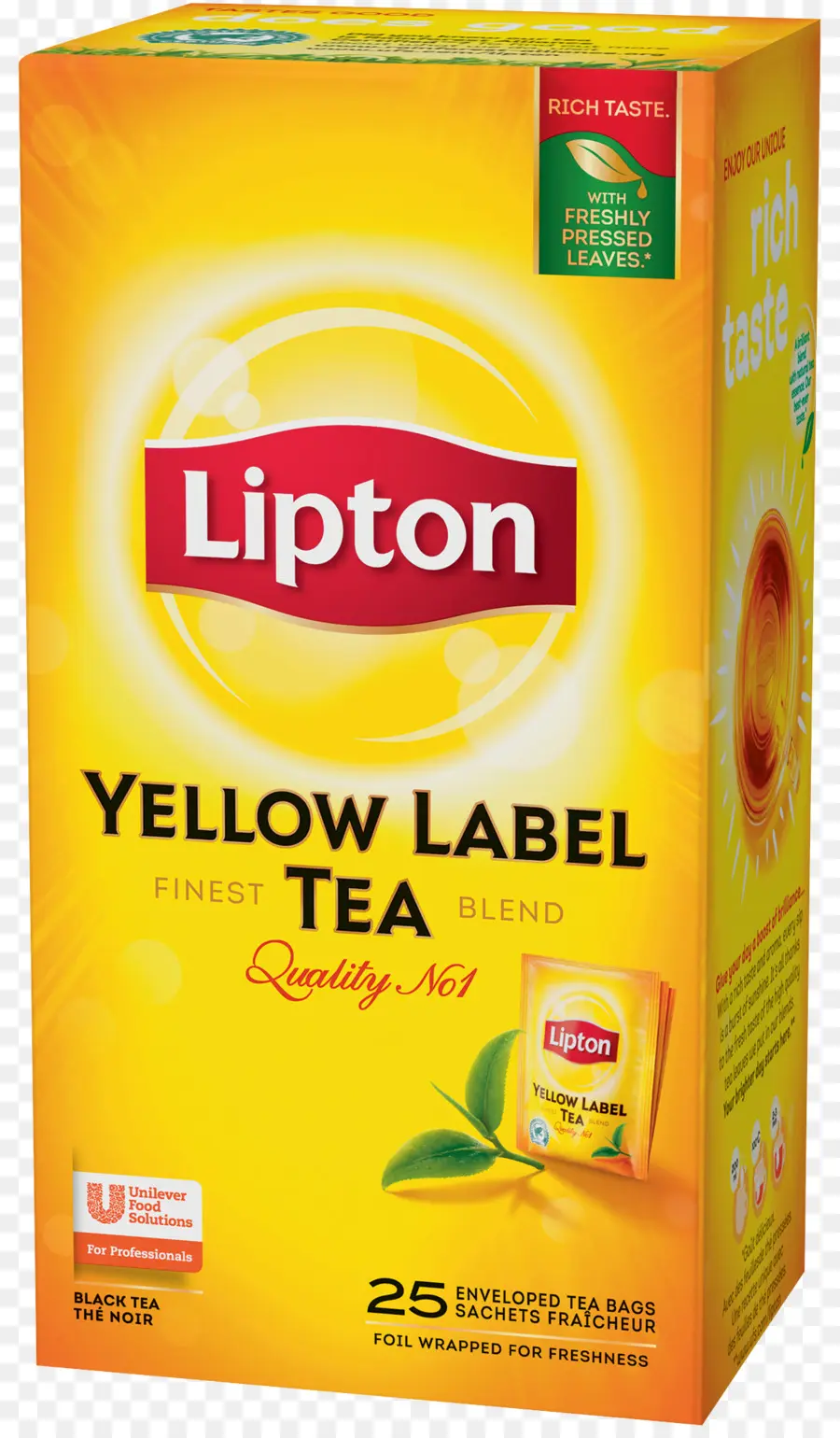 Chá Lipton Yellow Label，Saquinhos De Chá PNG