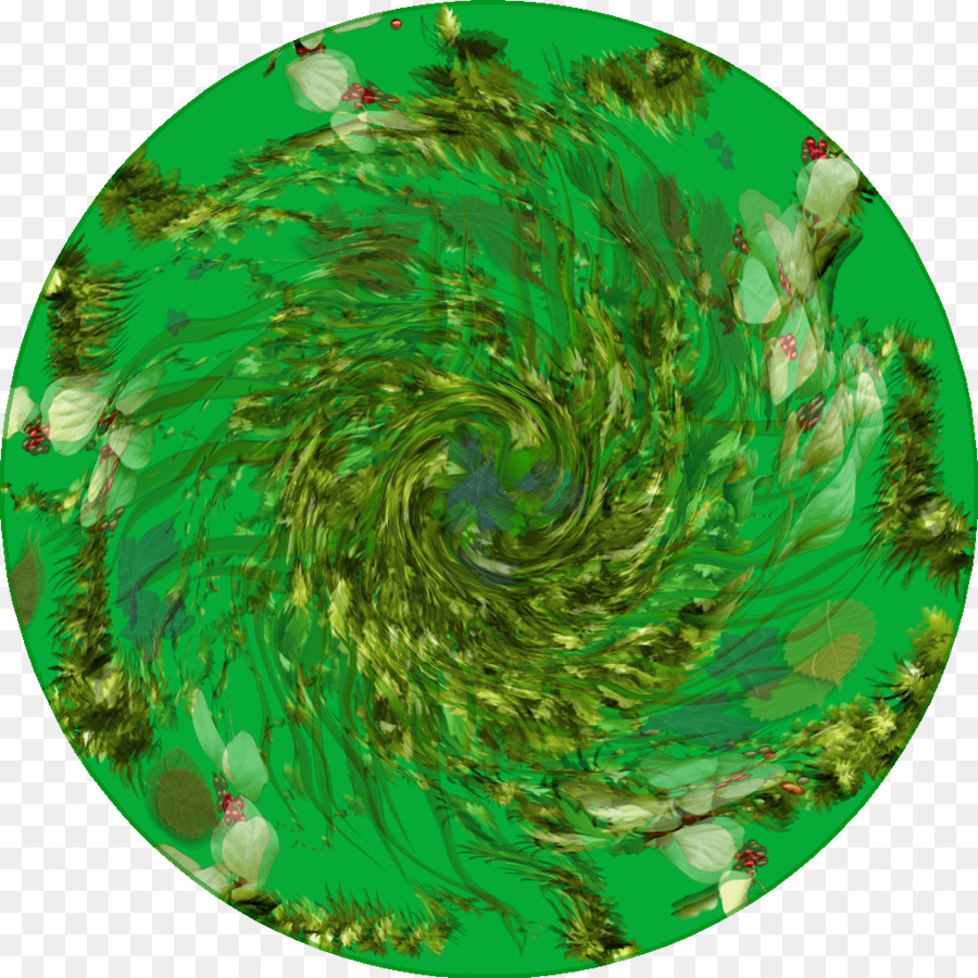 Verde，Espiral PNG