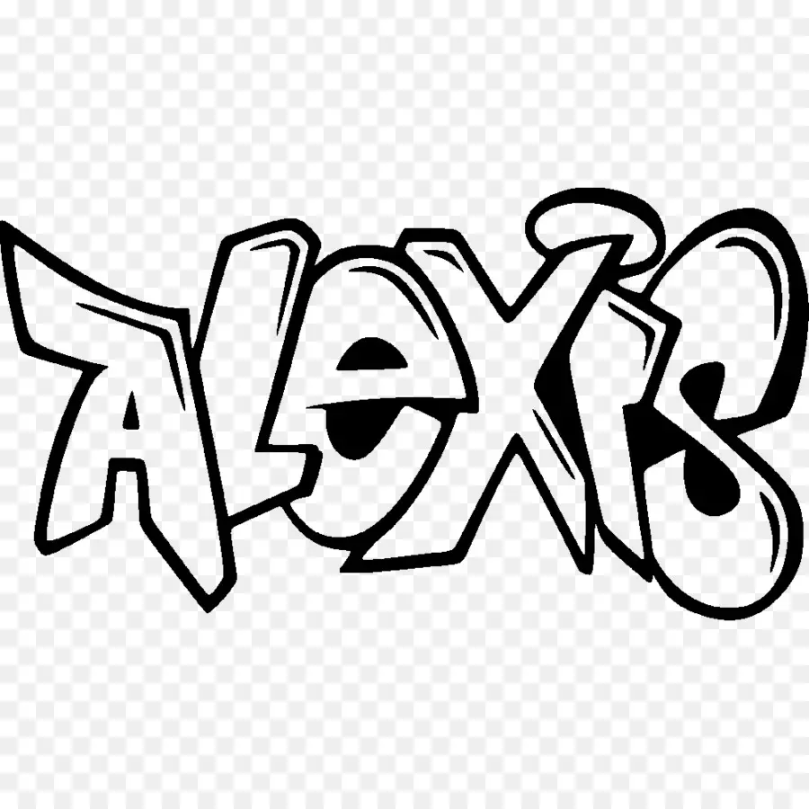 Grafite De Alexis，Nome PNG