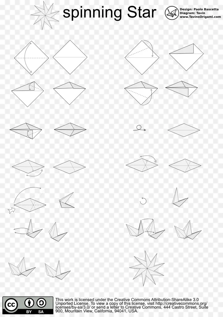 Instruções De Origami，Papel PNG