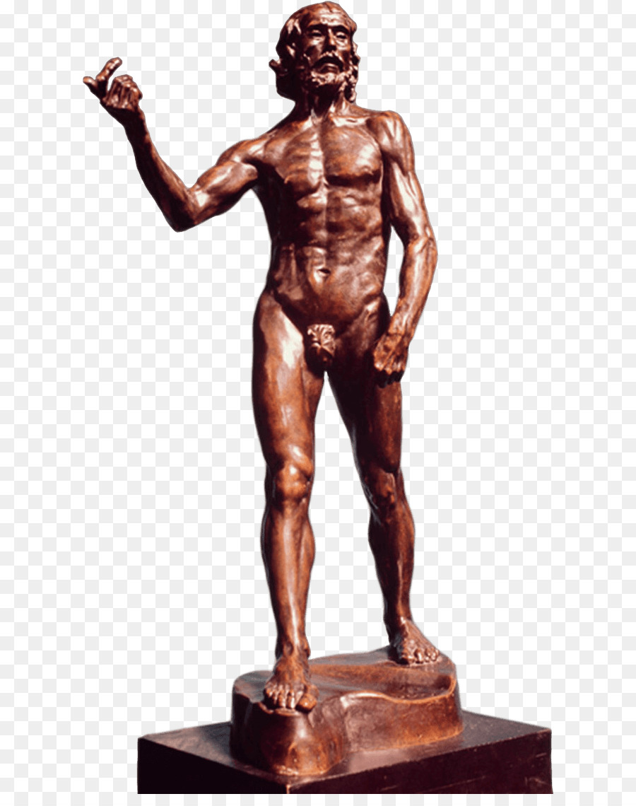 Bronze，São João Batista Pregando PNG