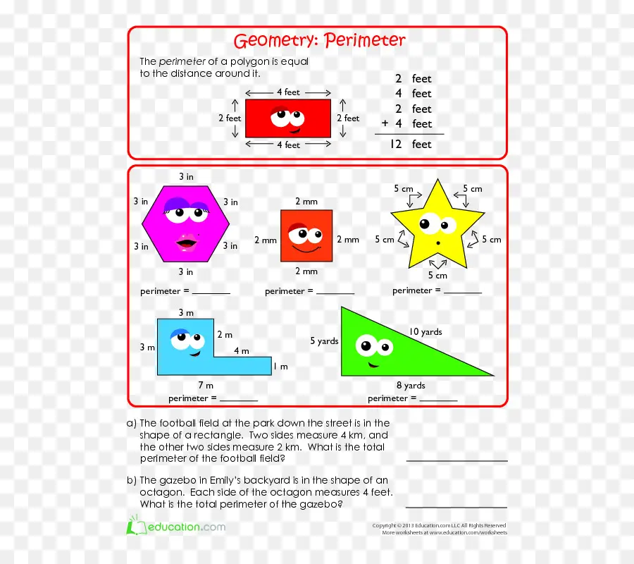 Planilha De Geometria，Educação PNG