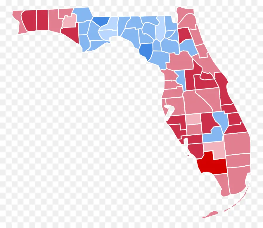 Mapa Da Flórida，Estado PNG