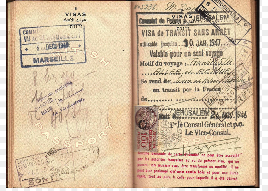 Documento，Passaporte PNG