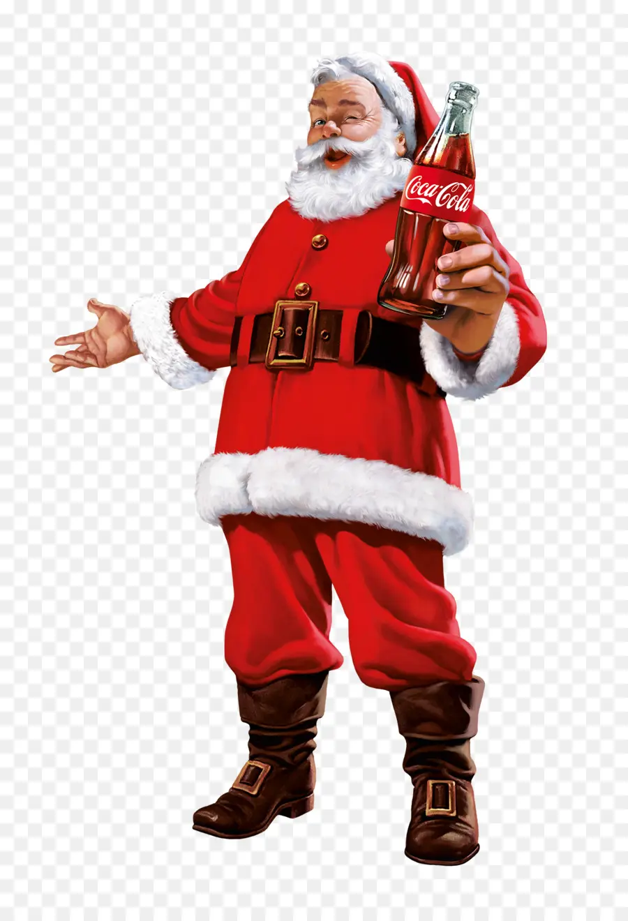 Papai Noel，A Coca Cola Company PNG