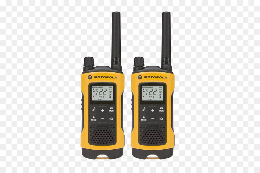 Walkie Talkies Amarelos，Motorola PNG