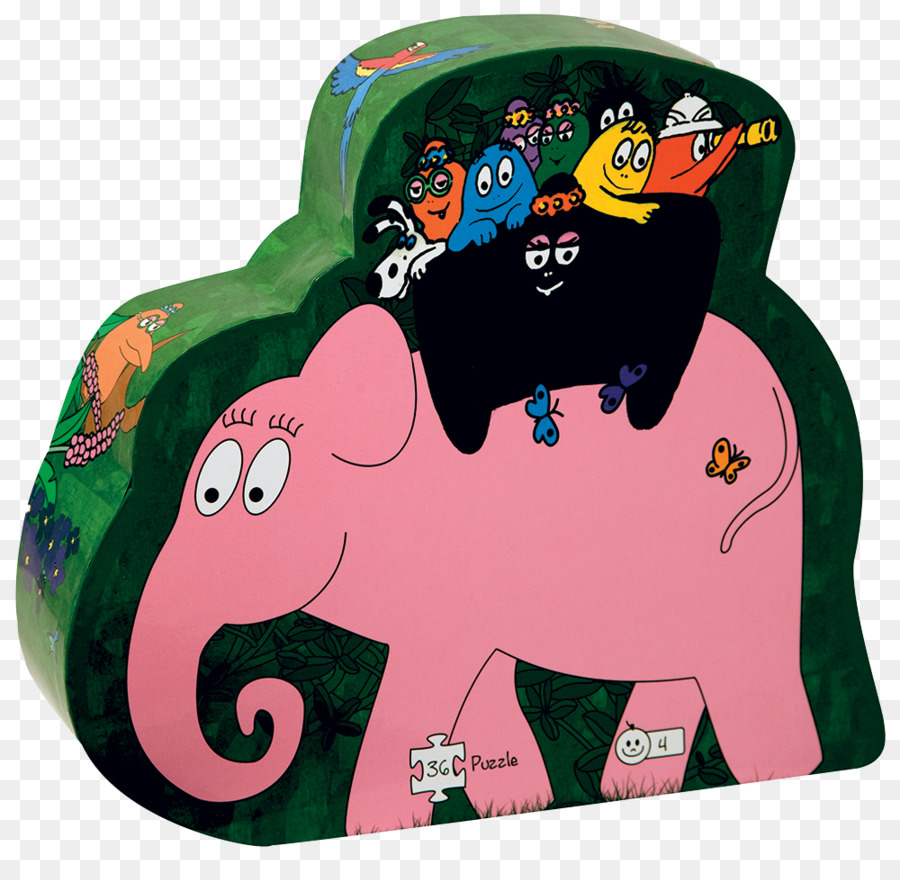 Quebra Cabeças，Barbapapa PNG