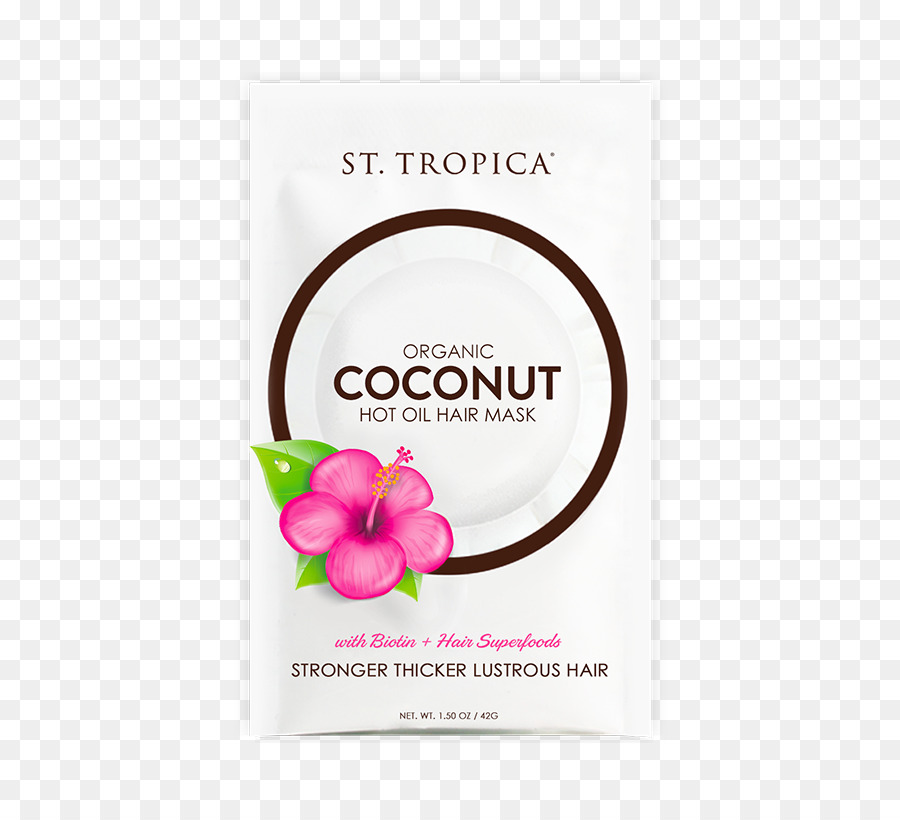 St Tropica Orgânico De Coco óleo Quente Máscara De Cabelo，Alimentos Orgânicos PNG