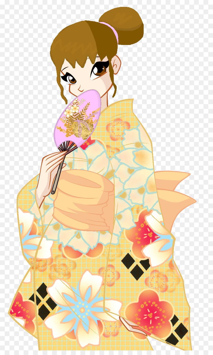 Vestuário，Kimono PNG