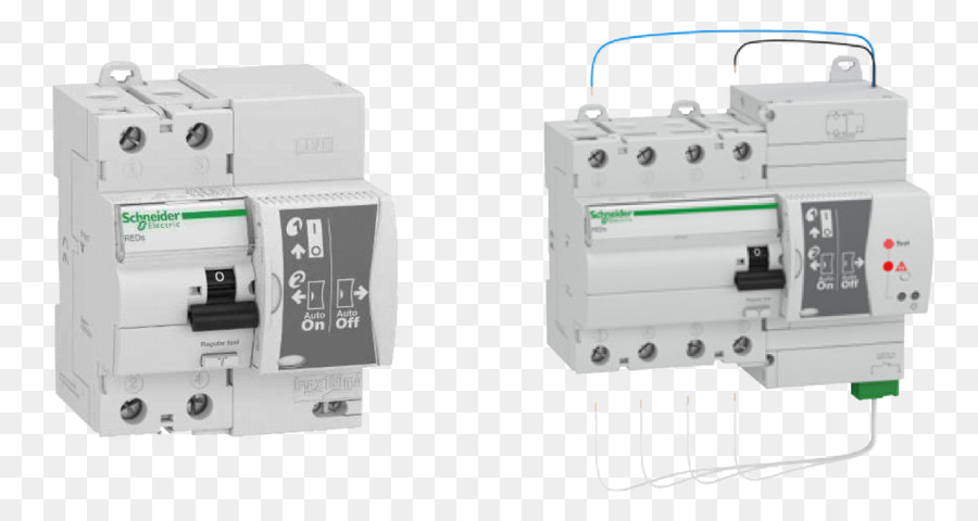 Residualcurrent Dispositivo，A Schneider Electric PNG