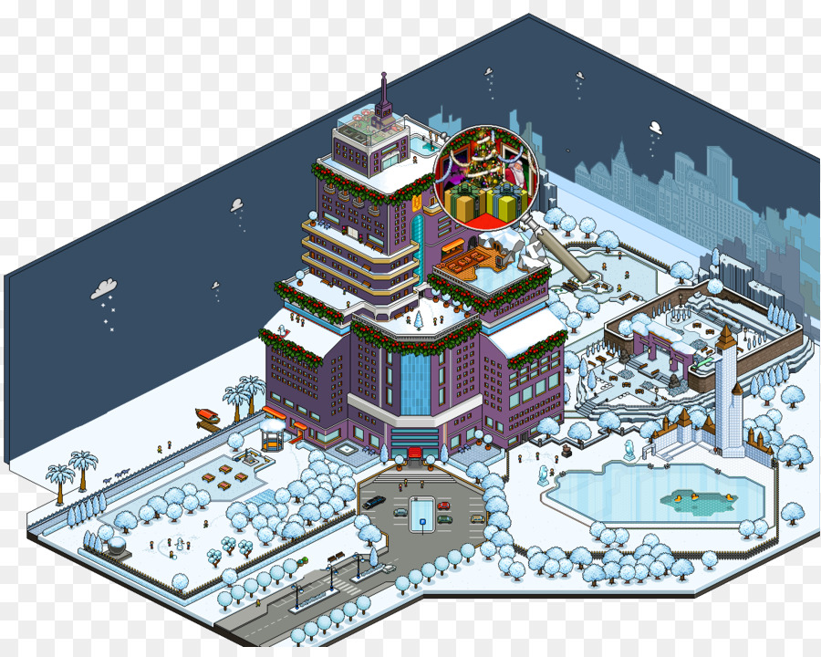 Edifício De Inverno Pixel Art，Inverno PNG