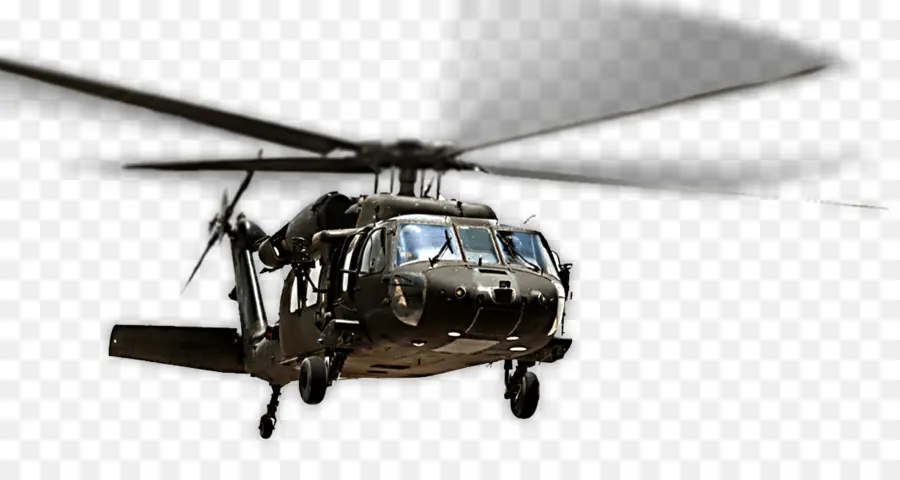 Rotor De Helicóptero，Sikorsky Uh60 Black Hawk PNG