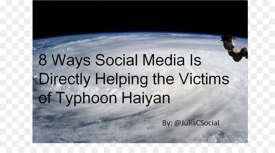 Tufão Haiyan，Social Media PNG