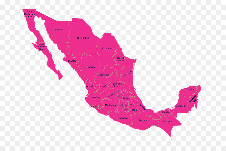 Mapa Do México，Verde PNG