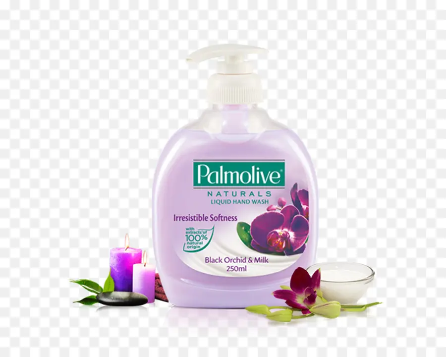 Sabonete Líquido Para Mãos Palmolive，Orquídea Negra PNG