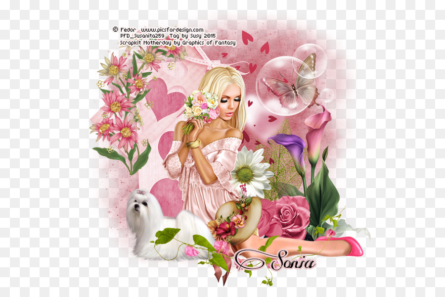 Design Floral，Fada PNG