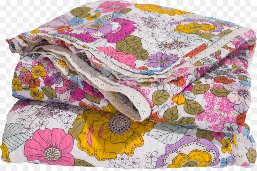 Colcha Floral，Cobertor PNG