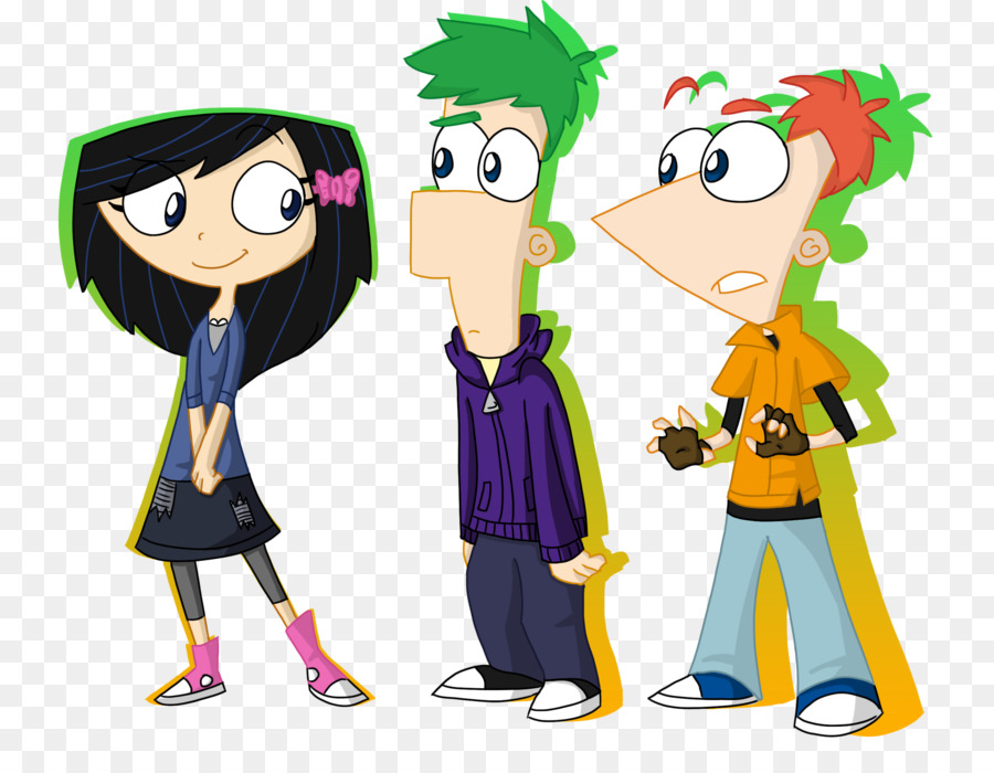 Personagens De Desenhos Animados，Phineas PNG