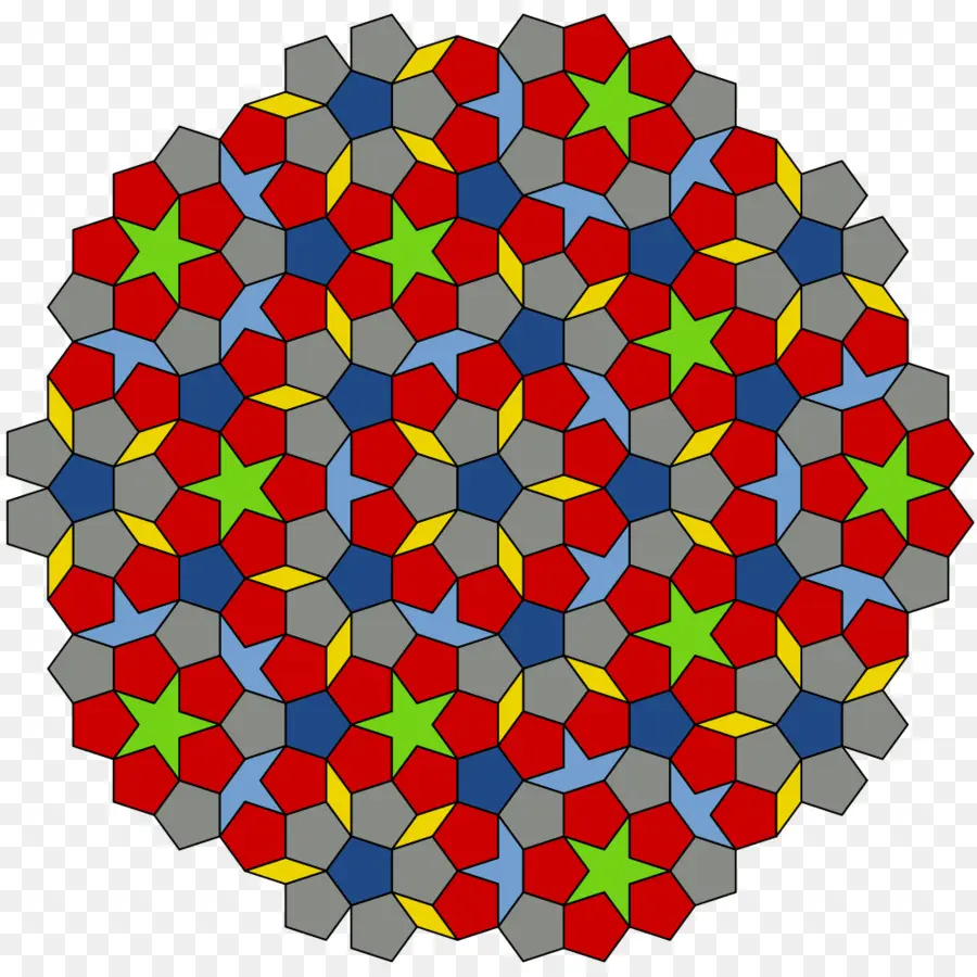 Penrose Ladrilhos，Tessellation PNG