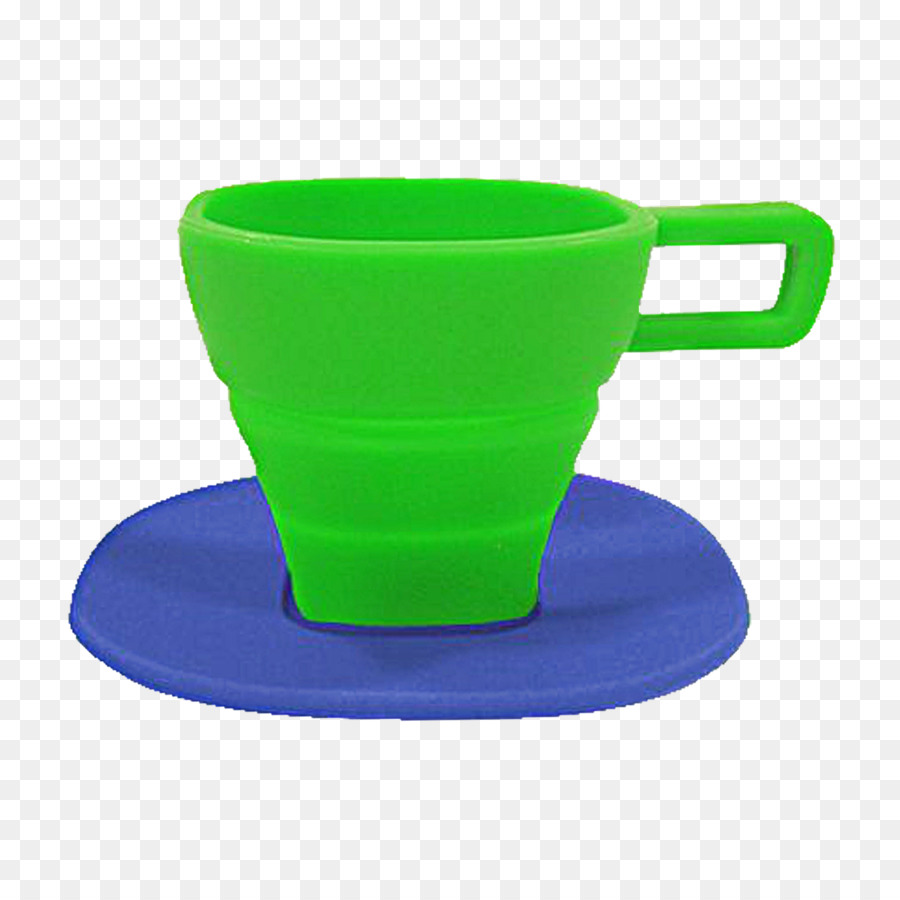 Caneca Verde，Xícara PNG