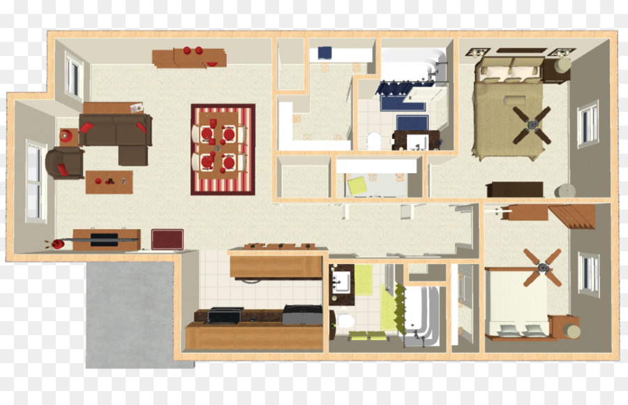 Layout Do Apartamento，Planta Baixa PNG