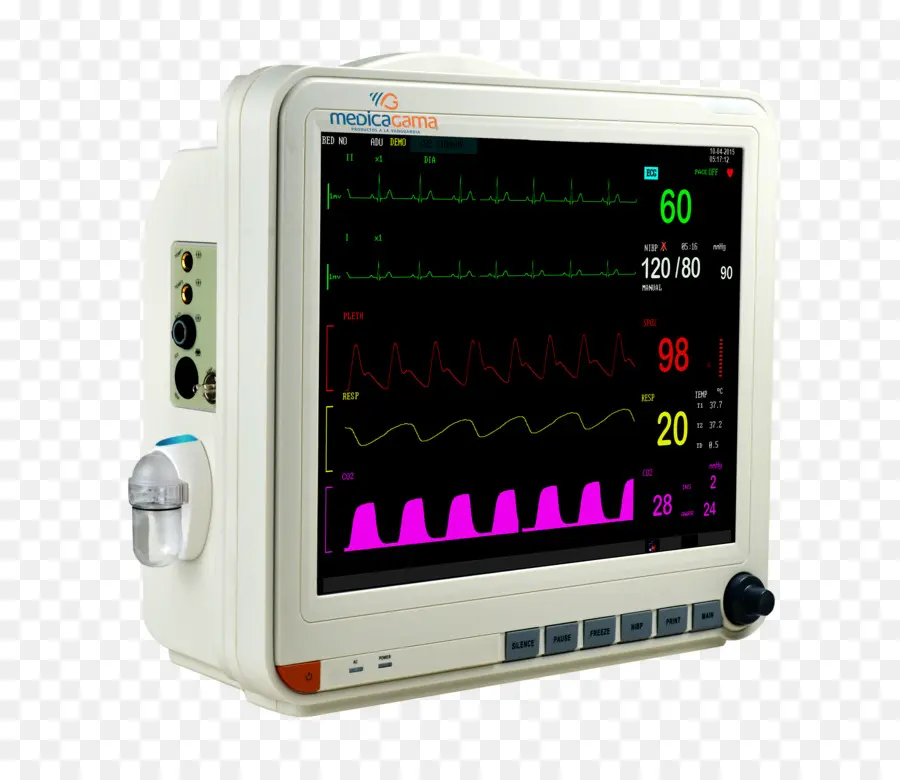 Monitor Médico，Frequência Cardíaca PNG