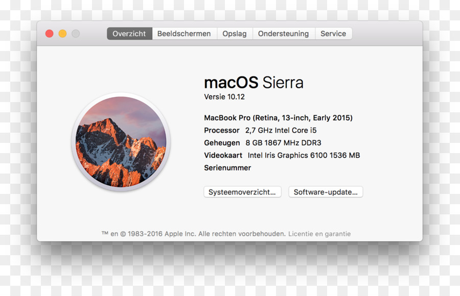 Macos Serra，Maçã PNG